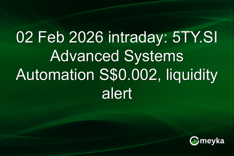 02 Feb 2026 intraday: 5TY.SI Advanced Systems Automation S$0.002, liquidity alert