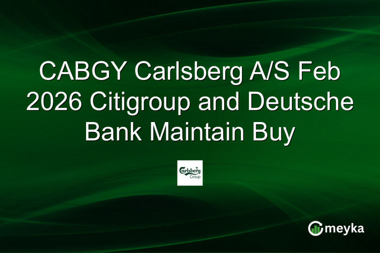 CABGY Carlsberg A/S Feb 2026 Citigroup and Deutsche Bank Maintain Buy