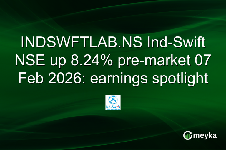 INDSWFTLAB.NS Ind-Swift NSE up 8.24% pre-market 07 Feb 2026: earnings spotlight