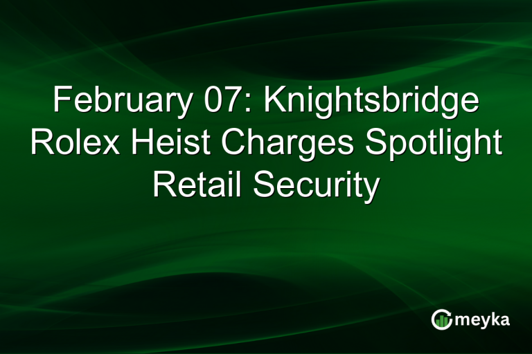 February 07: Knightsbridge Rolex Heist Charges Spotlight Retail Security