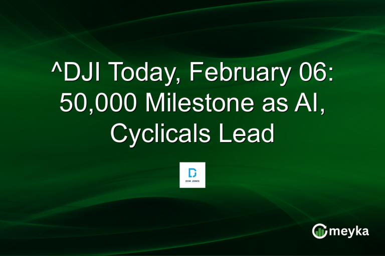 ^DJI Today, February 06: 50,000 Milestone as AI, Cyclicals Lead