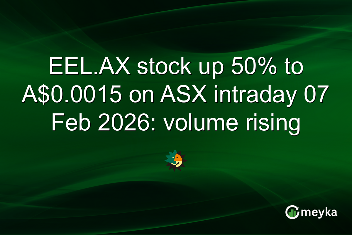EEL.AX stock up 50% to A$0.0015 on ASX intraday 07 Feb 2026: volume rising