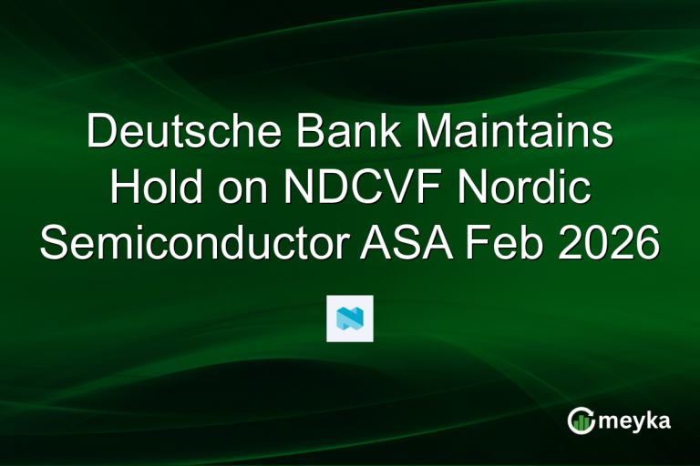 Deutsche Bank Maintains Hold on NDCVF Nordic Semiconductor ASA Feb 2026
