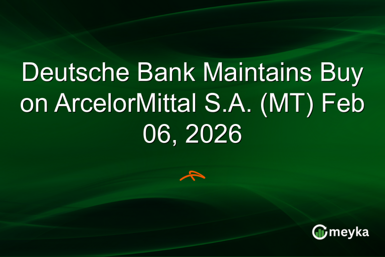 Deutsche Bank Maintains Buy on ArcelorMittal S.A. (MT) Feb 06, 2026