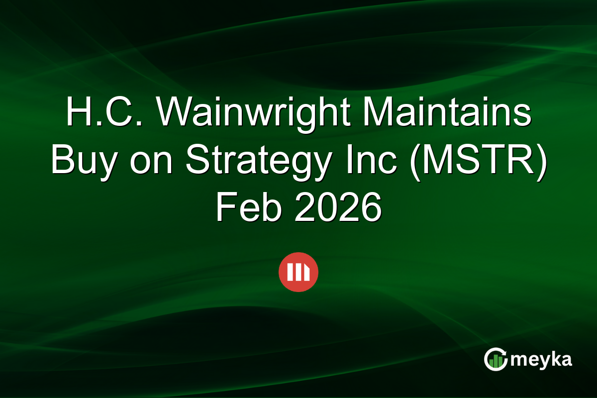 H.C. Wainwright Maintains Buy on Strategy Inc (MSTR) Feb 2026