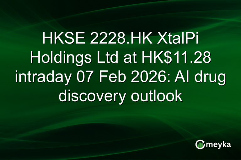 HKSE 2228.HK XtalPi Holdings Ltd at HK$11.28 intraday 07 Feb 2026: AI drug discovery outlook