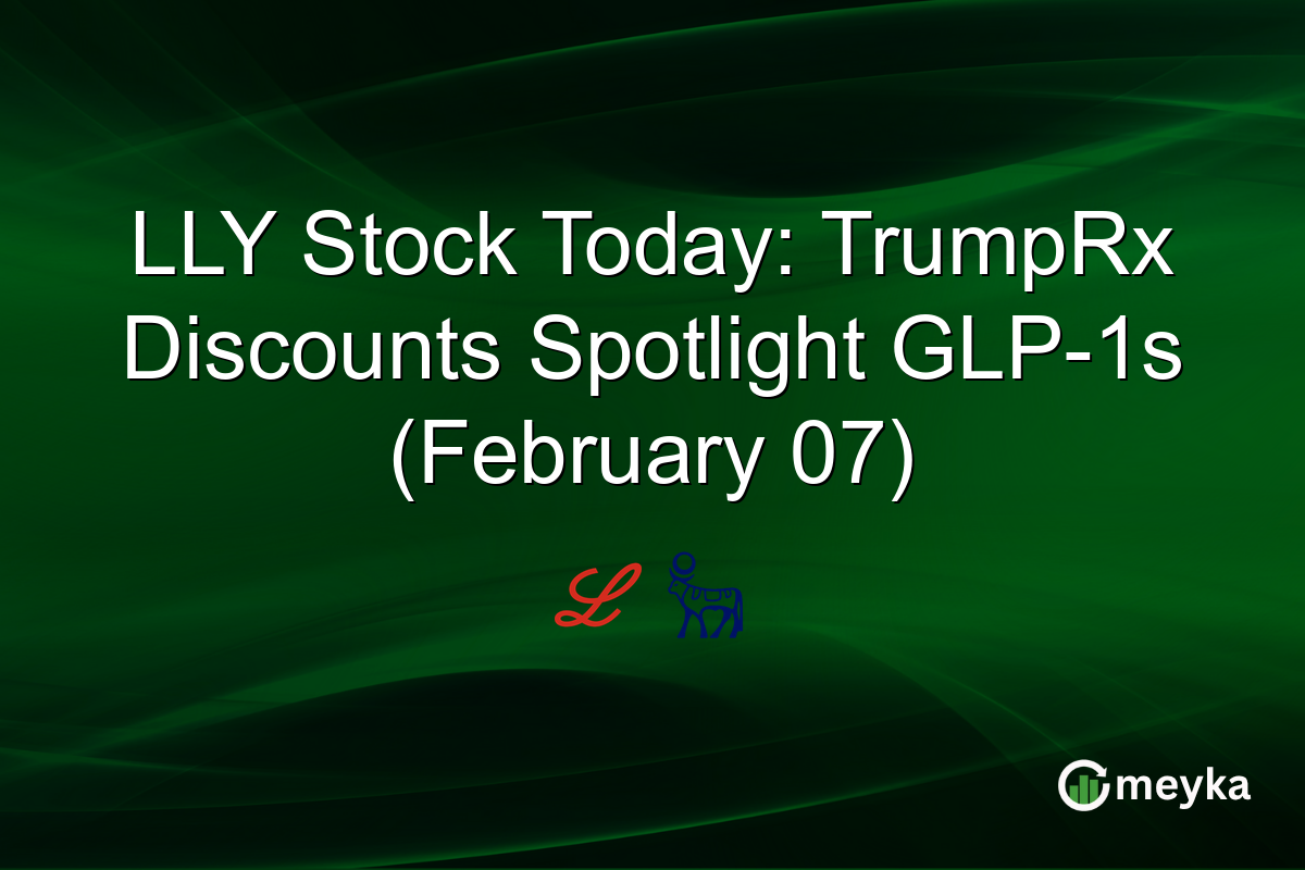 LLY Stock Today: TrumpRx Discounts Spotlight GLP-1s (February 07)