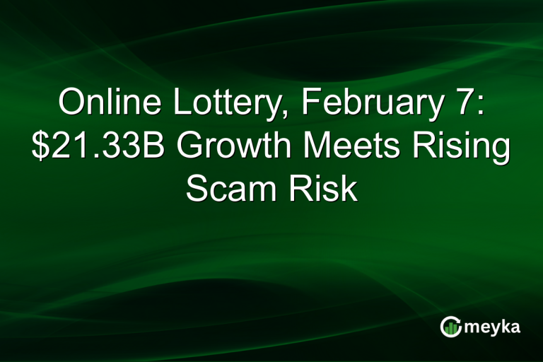 Online Lottery, February 7: $21.33B Growth Meets Rising Scam Risk