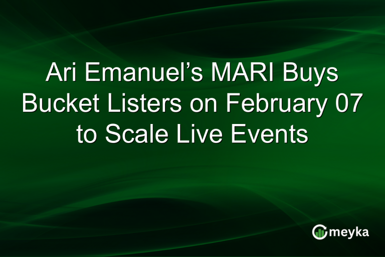 Ari Emanuel’s MARI Buys Bucket Listers on February 07 to Scale Live Events