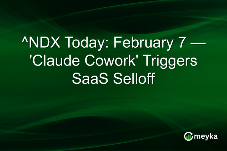 ^NDX Today: February 7 — 'Claude Cowork' Triggers SaaS Selloff