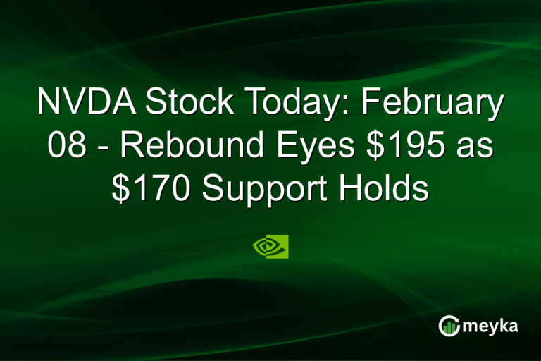 NVDA Stock Today: February 08 - Rebound Eyes $195 as $170 Support Holds