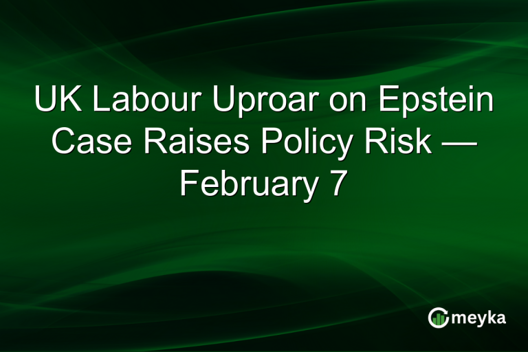 UK Labour Uproar on Epstein Case Raises Policy Risk — February 7