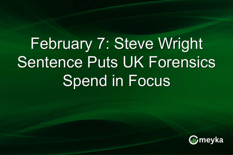 February 7: Steve Wright Sentence Puts UK Forensics Spend in Focus