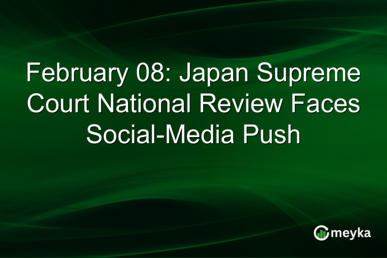 February 08: Japan Supreme Court National Review Faces Social-Media Push