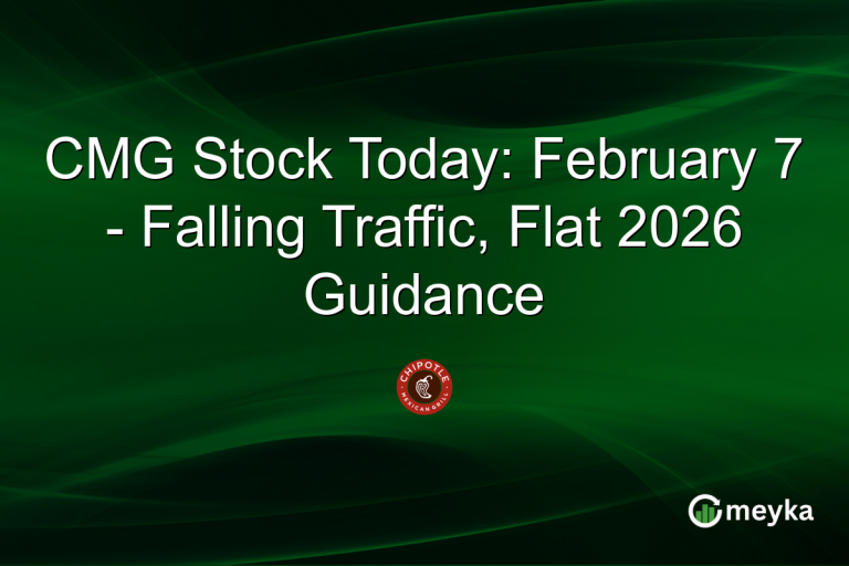 CMG Stock Today: February 7 - Falling Traffic, Flat 2026 Guidance
