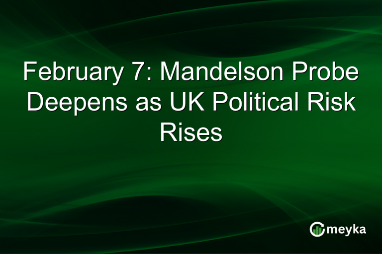 February 7: Mandelson Probe Deepens as UK Political Risk Rises