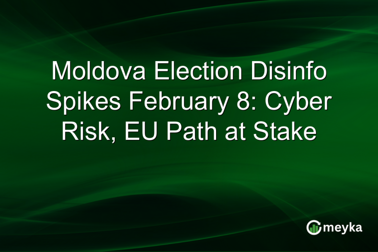 Moldova Election Disinfo Spikes February 8: Cyber Risk, EU Path at Stake