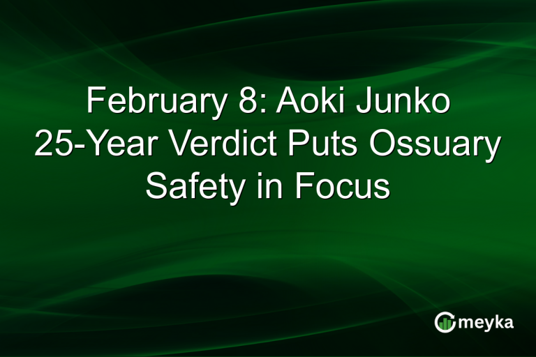 February 8: Aoki Junko 25-Year Verdict Puts Ossuary Safety in Focus