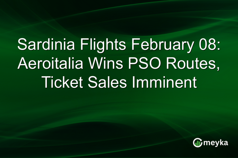 Sardinia Flights February 08: Aeroitalia Wins PSO Routes, Ticket Sales Imminent