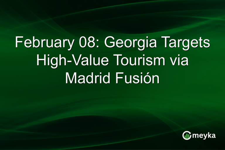 February 08: Georgia Targets High-Value Tourism via Madrid Fusión