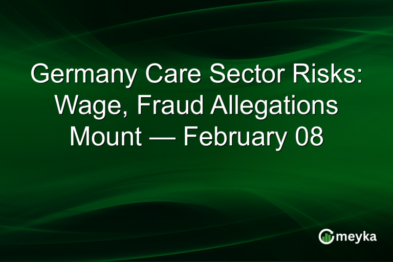 Germany Care Sector Risks: Wage, Fraud Allegations Mount — February 08