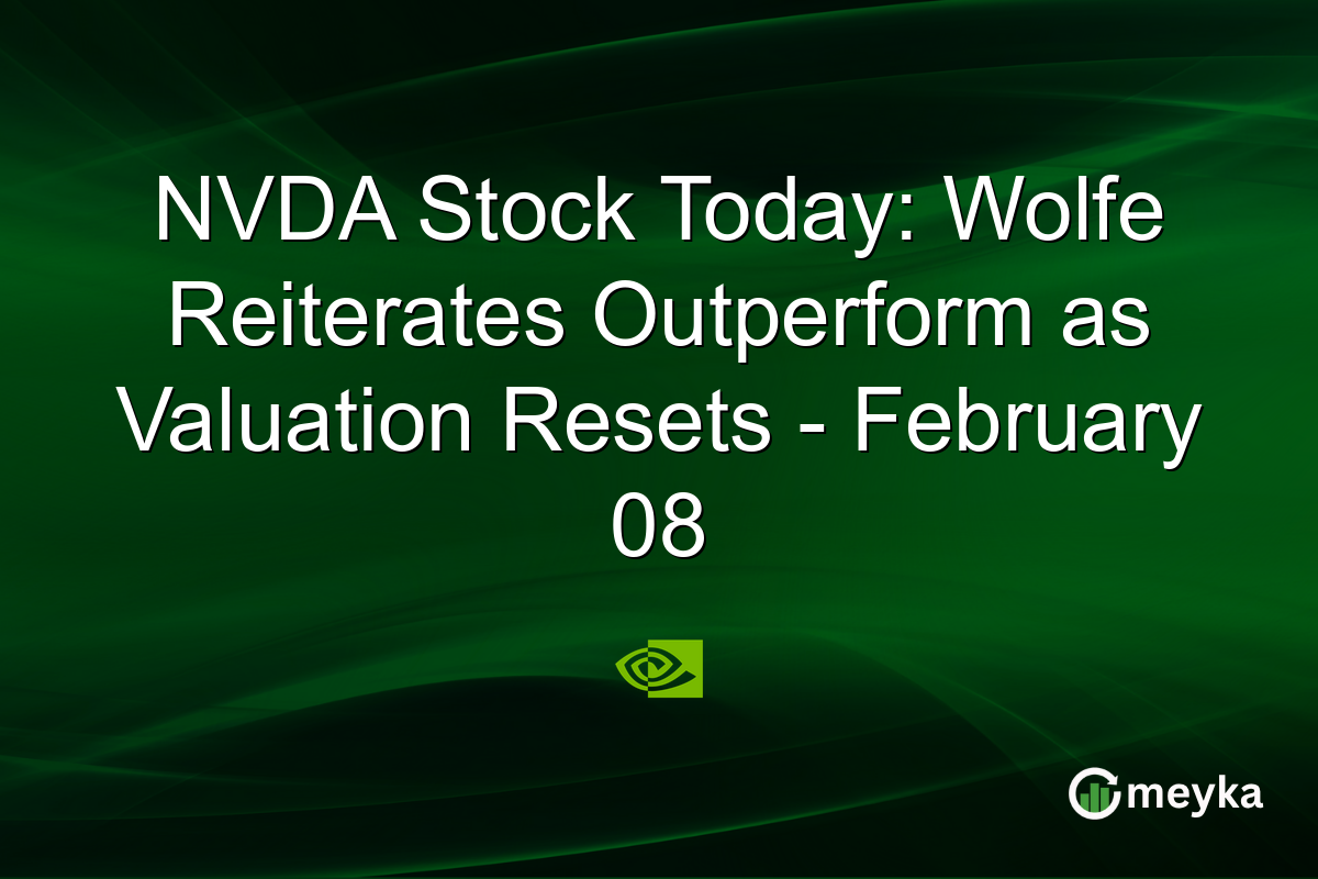 NVDA Stock Today: Wolfe Reiterates Outperform as Valuation Resets - February 08