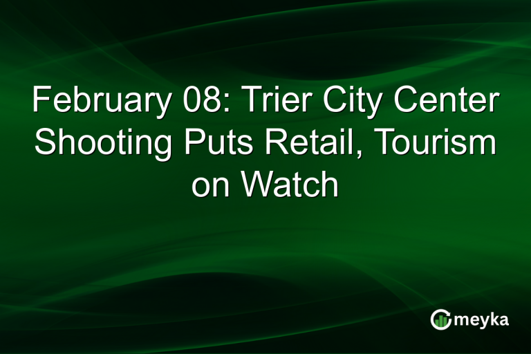 February 08: Trier City Center Shooting Puts Retail, Tourism on Watch