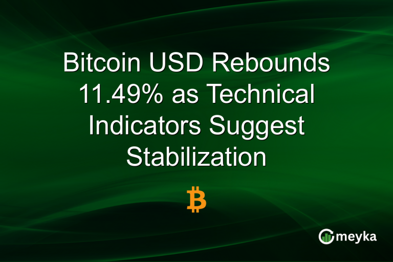 Bitcoin USD Rebounds 11.49% as Technical Indicators Suggest Stabilization