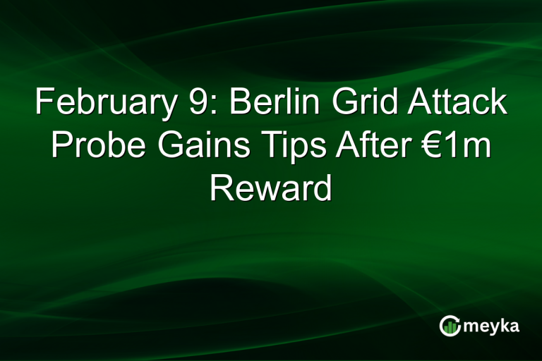 February 9: Berlin Grid Attack Probe Gains Tips After €1m Reward