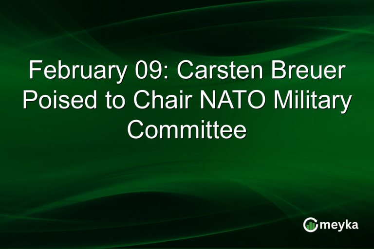 February 09: Carsten Breuer Poised to Chair NATO Military Committee
