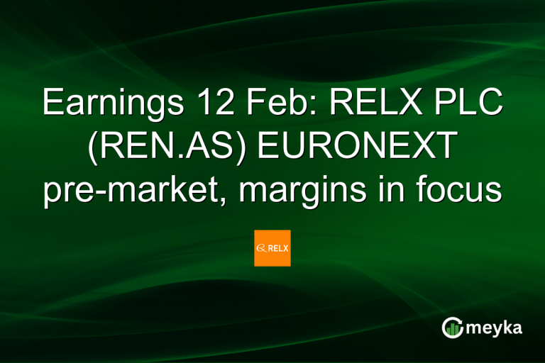Earnings 12 Feb: RELX PLC (REN.AS) EURONEXT pre-market, margins in focus