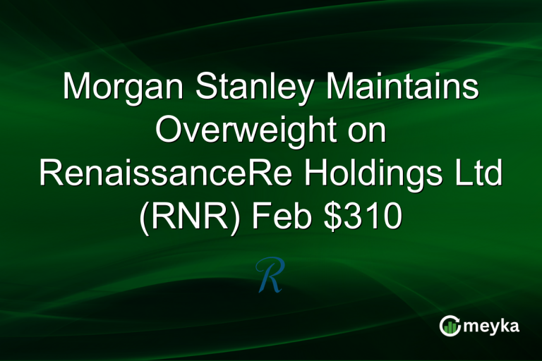 Morgan Stanley Maintains Overweight on RenaissanceRe Holdings Ltd (RNR) Feb $310
