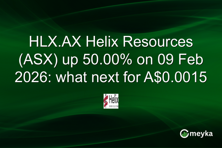 HLX.AX Helix Resources (ASX) up 50.00% on 09 Feb 2026: what next for A$0.0015