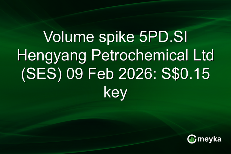 Volume spike 5PD.SI Hengyang Petrochemical Ltd (SES) 09 Feb 2026: S$0.15 key