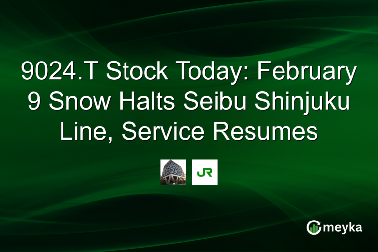 9024.T Stock Today: February 9 Snow Halts Seibu Shinjuku Line, Service Resumes