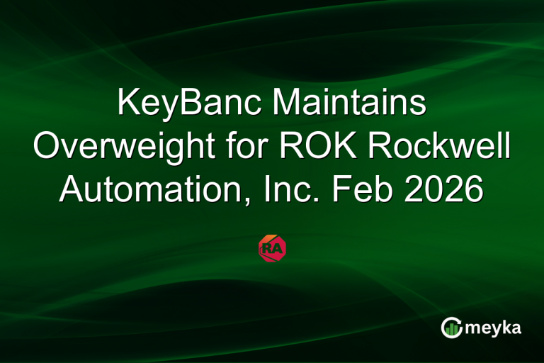 KeyBanc Maintains Overweight for ROK Rockwell Automation, Inc. Feb 2026