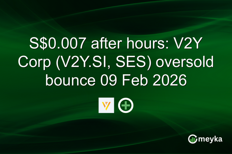 S$0.007 after hours: V2Y Corp (V2Y.SI, SES) oversold bounce 09 Feb 2026