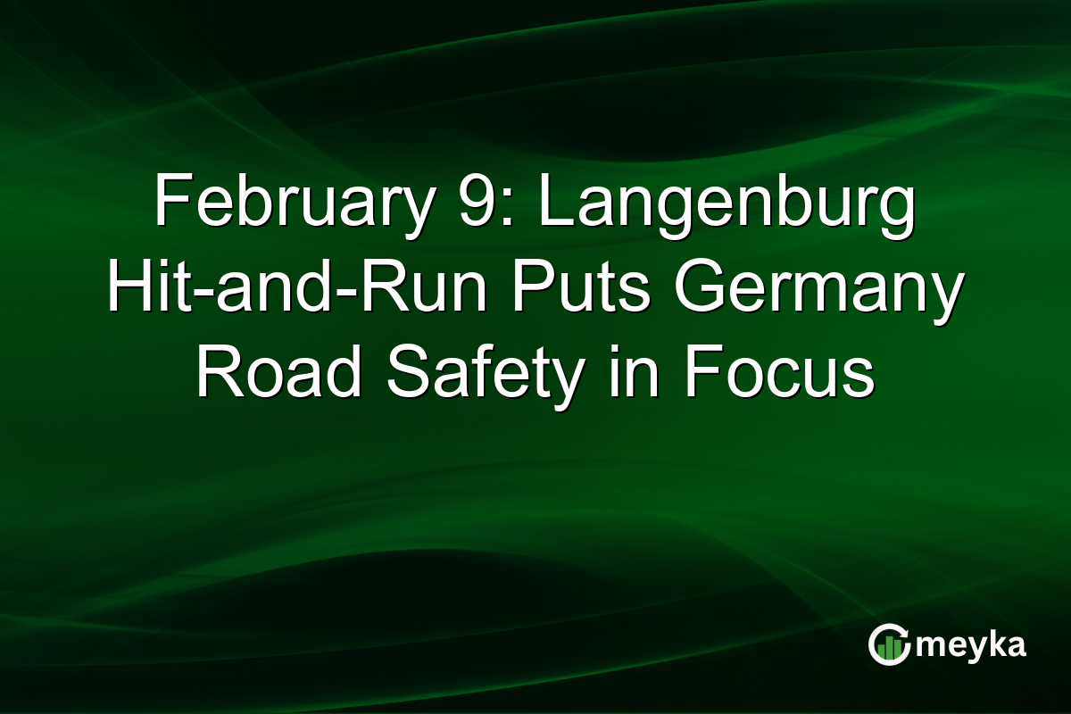 February 9: Langenburg Hit-and-Run Puts Germany Road Safety in Focus