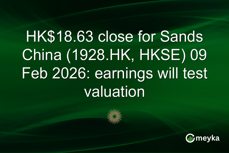 HK$18.63 close for Sands China (1928.HK, HKSE) 09 Feb 2026: earnings will test valuation