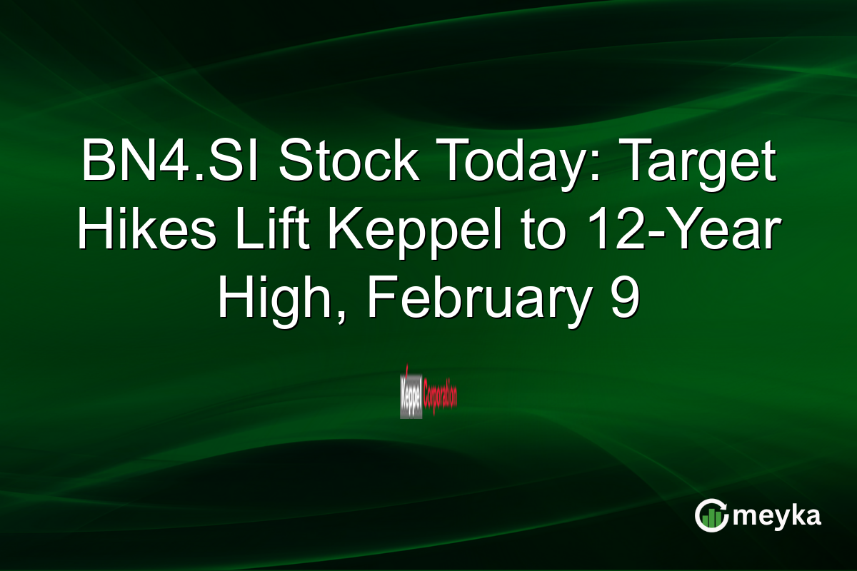 BN4.SI Stock Today: Target Hikes Lift Keppel to 12-Year High, February 9