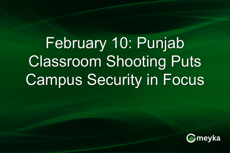 February 10: Punjab Classroom Shooting Puts Campus Security in Focus