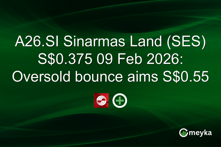 A26.SI Sinarmas Land (SES) S$0.375 09 Feb 2026: Oversold bounce aims S$0.55