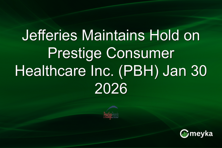 Jefferies Maintains Hold on Prestige Consumer Healthcare Inc. (PBH) Jan 30 2026