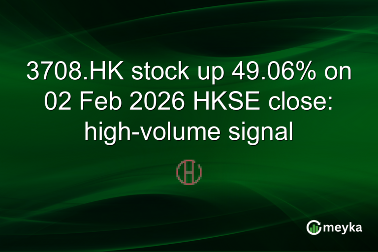 3708.HK stock up 49.06% on 02 Feb 2026 HKSE close: high-volume signal