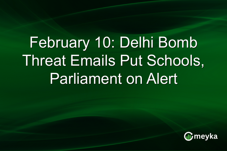 February 10: Delhi Bomb Threat Emails Put Schools, Parliament on Alert