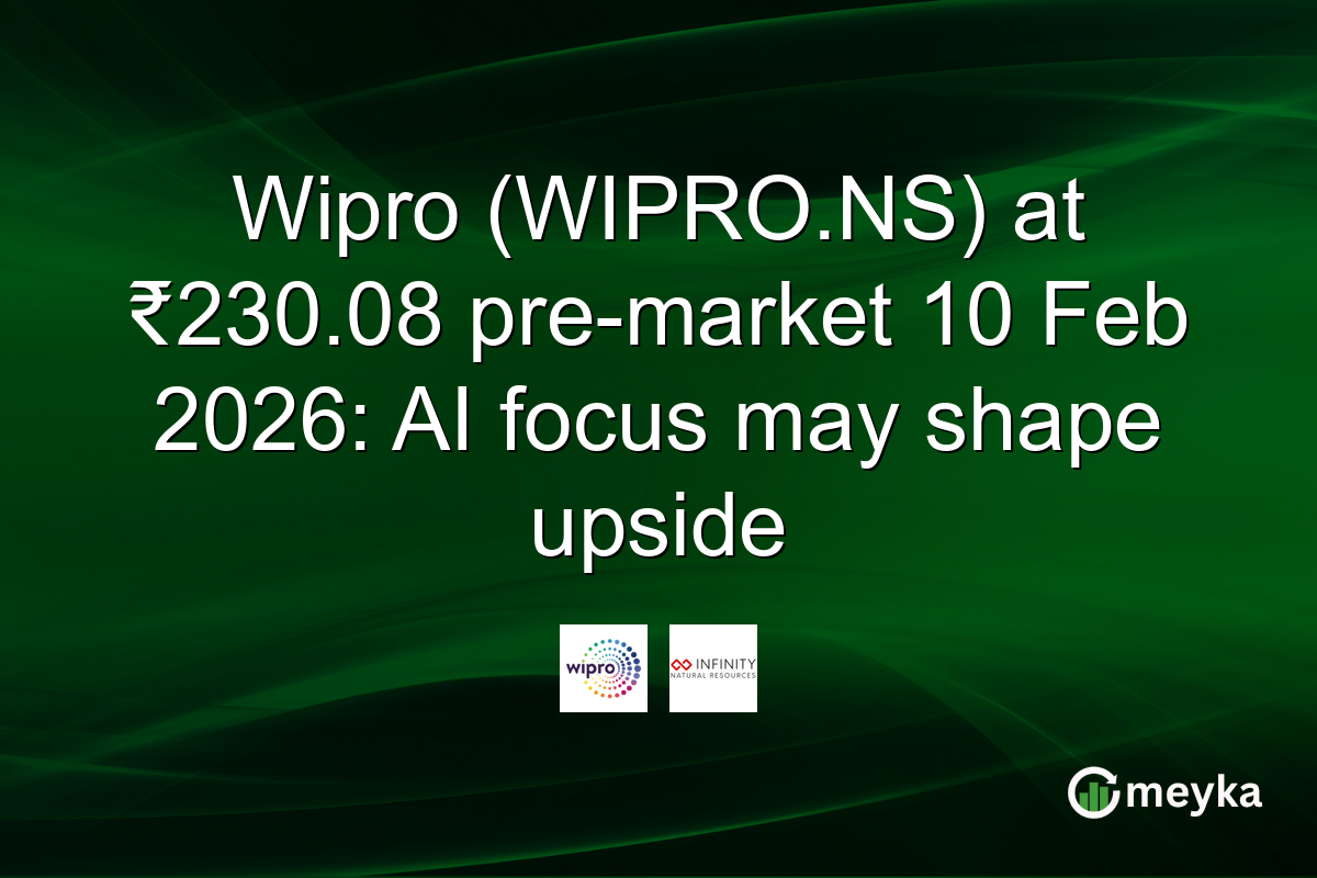 Wipro (WIPRO.NS) at ₹230.08 pre-market 10 Feb 2026: AI focus may shape upside