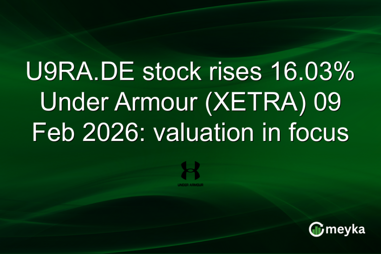 U9RA.DE stock rises 16.03% Under Armour (XETRA) 09 Feb 2026: valuation in focus