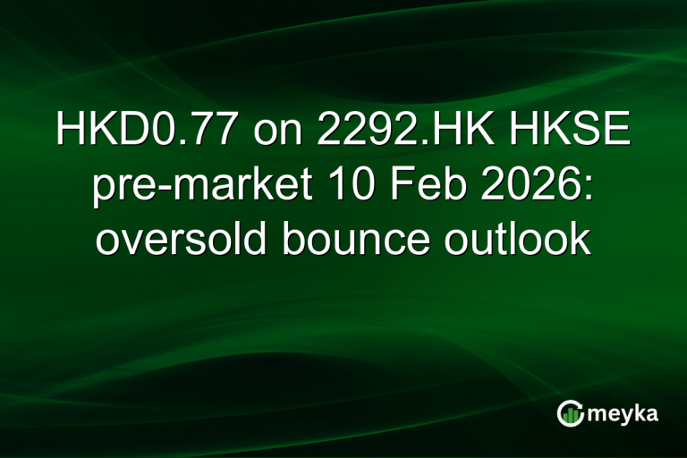 HKD0.77 on 2292.HK HKSE pre-market 10 Feb 2026: oversold bounce outlook