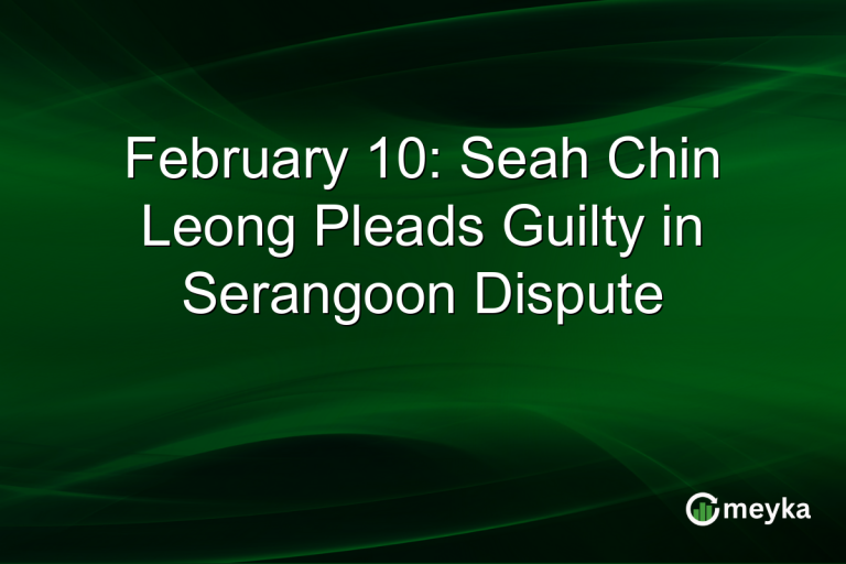 February 10: Seah Chin Leong Pleads Guilty in Serangoon Dispute