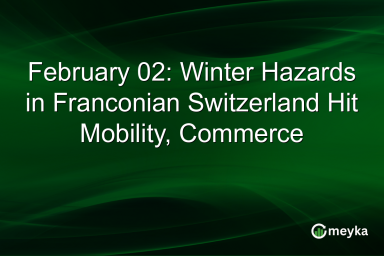 February 02: Winter Hazards in Franconian Switzerland Hit Mobility, Commerce